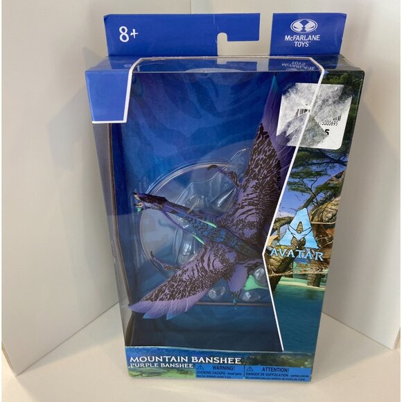 Avatar Mountain Banshee Purple Banshee Action Figure By McFarlane Toys 8+ Collec - Picture 5 of 14